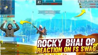 ROCKY BHAI OP REACTIONFS SWAG VS TG&SRV