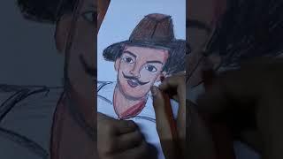 #Bhagat singh drawing