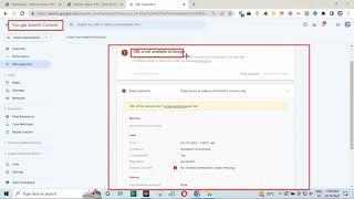 How to fix URL is not Available to Google 2022 || Solve no noindex detected in robots meta tag