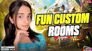 BGMI LIVE | BGMI NEW UPDATE LIVE  | BGMI CUSTOM ROOMS LIVE | BGMI KANNADA LIVE #bgmilive #pubgmobile