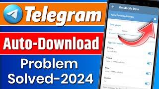 Telegram Me Auto Download Kaise Band Kare | Telegram Auto Download Problem Solved | Telegram