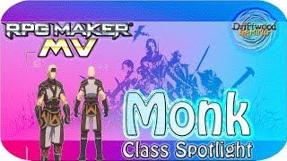 Monk Class Spotlight - RPG Maker MV Tutorial - FFXI Monk Job - RPGMMV - RMMV - Class Tutorial