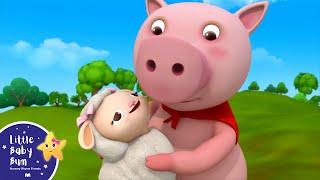 Little Bo Peep Has Lost Her Sheep | Nursery Rhymes for Babies by LittleBabyBum - ABCs and 123s