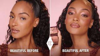 How to Get Jourdan Dunn's Pillow Talk Party Makeup Look | Charlotte Tilbury