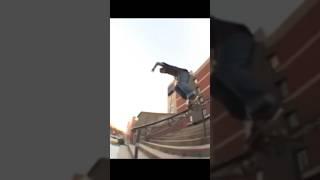 Anthony Shetler fast throwback line in Providence RI. #skateboarding #allineedskate