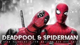 Deadpool and Spiderman edit ft bad boy  Bad boy edit ft ryan Reynolds and tom Holland #badboy