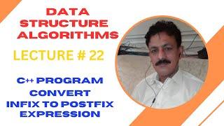 C++ Program That Convert Infix Expression to Postfix Expression using Stack Data Structure