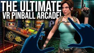 The BEST VR Pinball Game? Tomb Raider Comes to VR! // Pinball FX VR Tomb Raider