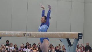 Suni Lee  - 12,900 Beam Comeback  - Winter Cup 2024