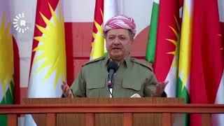 Kurdish President Masoud Barzani addresses Kurdistani nation ahead of independence referendum