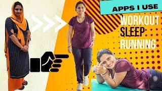 All Apps I use For Workout, Running, Sleep, Calorie Count| Priya Rao | #weightlossjourney