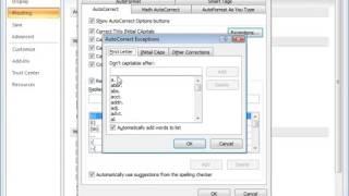 Microsoft Word 2007 ENG TB 08 10 Customize the Proofing Tools