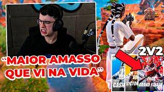 BLACKOUTZ REAGE: (GOAT) FIGHT 2V2 e 1V1 DOS PROS NA FNCS E CASH CUPS! #52