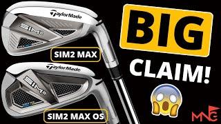 HUGE CLAIM BUT IS IT TRUE? TaylorMade SIM2 Max Iron & SIM2 Max OS Iron