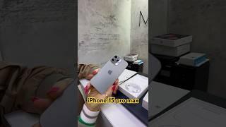 Обзор IPhone 15 pro max  #a4 #iphone #iphone15promax #wylsacom