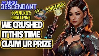 [FIRST DESCENDANT] We CRUSHED The Challenge CLAIM Your Sweet Loot & FAST ENZO Challenge For Make up