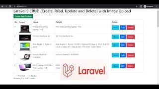 Laravel 9 CRUD (Create, Read, Update and Delete) with Image Upload