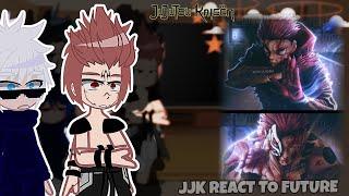 JJK react to Itadori Future/chapter 268 spoilers/jujutsu Kaisen React gacha club