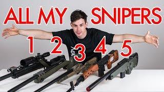ALL MY SNIPER RIFLES - NOVRITSCH AIRSOFT GUN COLLECTION