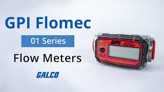 GPI Flomec 01 Series Flow Meters