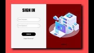 How to Create a Login Form in HTML CSS 2021| Using Flexbox | For Beginners | Tutorials Dev