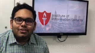 Vinay Krishnan Testimonial | Institute of Information Security