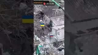 Close Combat. Ukrainian Fighter Against Two Russian Soldiers. Two POWs were Captured. Master Class