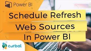 Disable refresh in Power Bi for local sources and more   ...