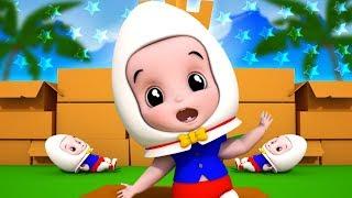 Humpty Dumpty canzone | filastrocca | canzoni per bambini | italiane rime | Kids Tv Italiano