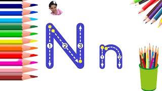 pencil colours ll alphabet ll How write alphabet???||##made for kids #eiva @eivaeducationhome950