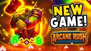 My First Look at Arcane Rush: Battlegrounds! A New Auto-Battler!