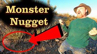 Monster Gold Nugget found Metal Detecting | Quartz with Iron Specimen- ask Jeff Williams