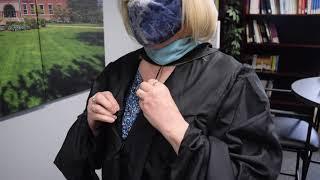 How to properly put on your master's or doctoral hood