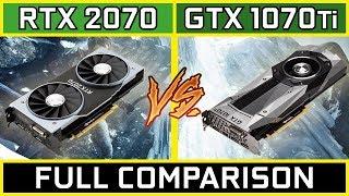 RTX 2070 vs GTX 1070 Ti | Full Comparison [4K, 1440p & 1080p]