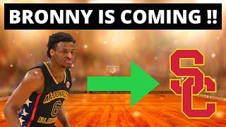 BRONNY JAMES SILENCES THE HATERS | Isaiah Collier And Bronny James Teaming Up AT USC?