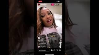 Meganthestallion Beefing On Ig live