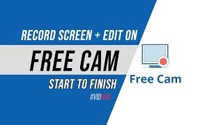 Record Your PC screen Without watermark | FreeCam8 | Tech Tip Cyber