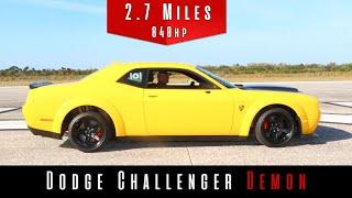 2018 Dodge Challenger SRT Demon (Top Speed Test)