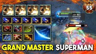 GRAND MASTER SUPERMAN Sven Max Slotted Item Build Massive Sword Swings RIP All Enemies DotA 2