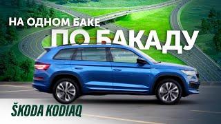 Кодиак нас замучил / реальный пробег на одном баке 887 км / #skoda #kodiaq