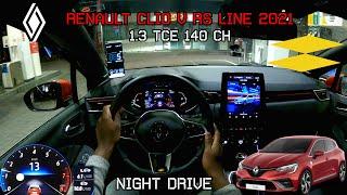 Renault Clio RS Line 140HP Night Drive POV