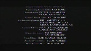 Ordinary People (1980) End Credits (TCM 2024)