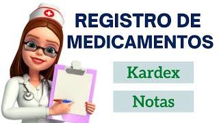 Registro de medicamentos#seguridadysalud