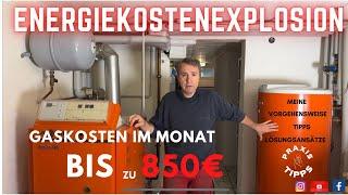 Energiekosten Explosionen - Wie kann man sie senken??? Das Leben als Heizungsbauer