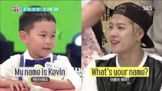 GOT7 Jackson speaking English with a children