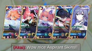 WELCOME NEW ASPIRANTS SKINS!!!