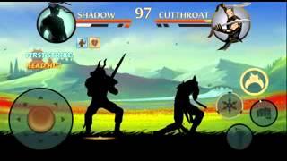 Shadow fight 2 , Shadow vs Cutthroat , Glaive 2