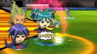 Inazuma Eleven Strikers Go 2013 Aliea Academy vs Dark Emperors Wii (Dolphin Emulator)