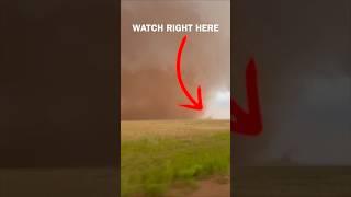 Wedge Tornado ON US! #Tornado #storm #weather