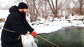 Кидаю поисковый магнит зимой, находки просто закачаешься, рыбалка ни о чем